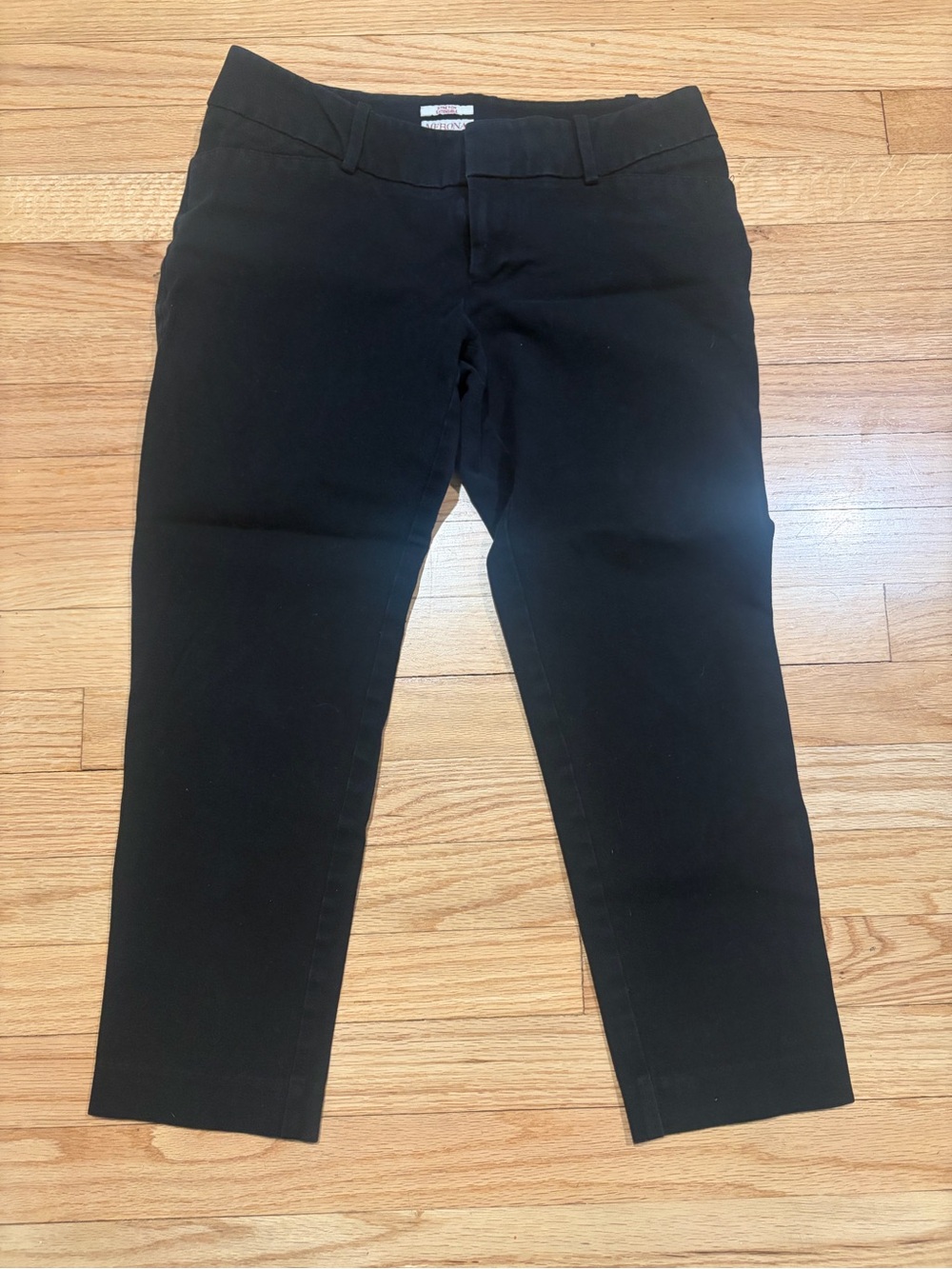 Merona Black Cropped Ankle Pants